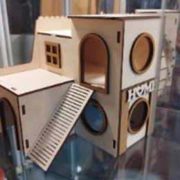 Домики из фанеры