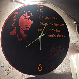 Часы из фанеры